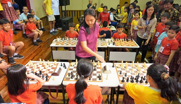 Keseruan Festival "Chess In School" BPK PENABUR Jakarta 2019