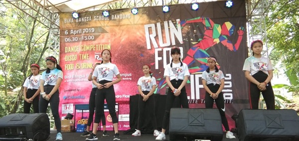 Run For Life 2019 di Bina Bangsa School (BBS) Bandung