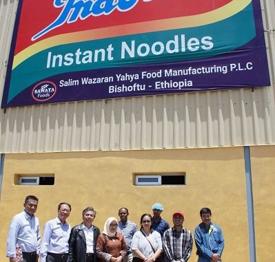 Pabrik Indomie dari PT Indofood di Ethiopia