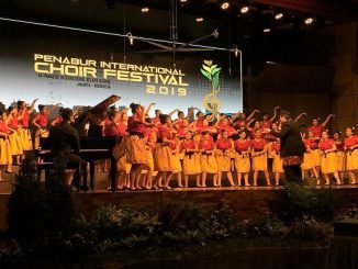Peserta PENABUR International Choir Festival (PICF) 2019 ujuk kebolehan di hadapan para juri