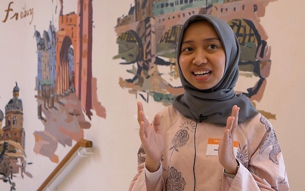 Awardee Beasiswa Studeren in Nederland (StuNed) 2019 ke Utrecht University, Rizka Primahasti Ayuni di Pre-departure Briefing Study in Holland, 3 Agustus 2019