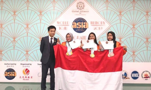 Tim Indonesia dalam World Memory Championship 2019. (Ist.)