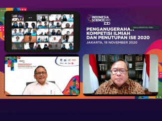 Penganugerahan dan penutupan Indonesia Science Expo (ISE) 2020. (KalderaNews.com/Dok. LIPI)