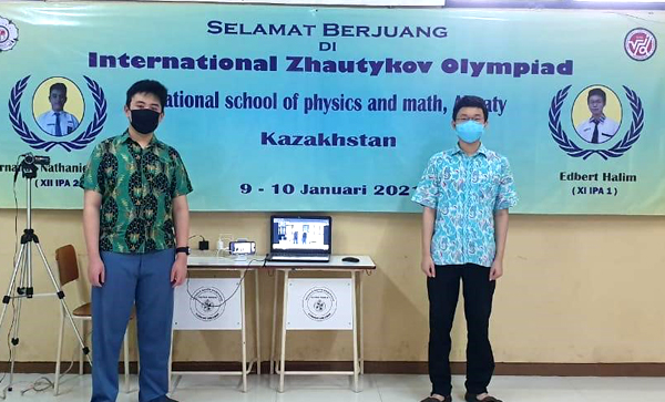 Pelajar Indonesia berhasil meraih 8 medali di olimpiade sains internasional. (KalderaNews.com/Ist.)