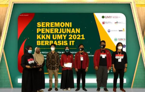 Universitas Muhammadiyah Yogyakarta menerjunkan sejumlah 2500 mahasiswa Kuliah Kerja Nyata (KKN) Reguler IT Berbasis Komunitas. (KalderaNews.com/Dok. UMY)