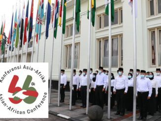 Ilustrasi: Peringatan Konferensi Asia Afrika dan logonya. (KalderaNews.com/Ist)