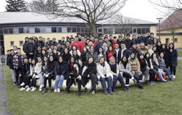 Para mahasiswa program double degree Swiss German University (SGU) di Jerman