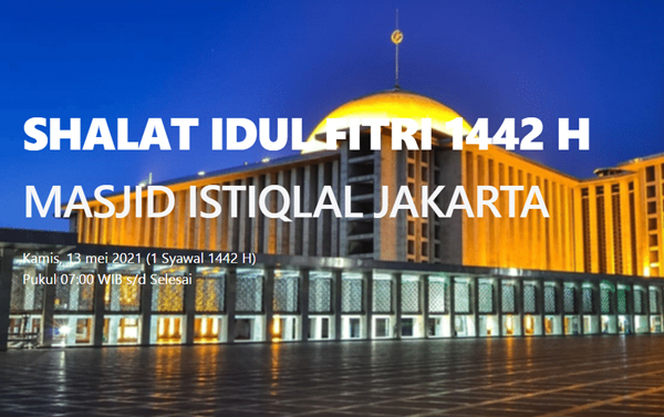 Ilustrasi: Pendaftaran Salat Ied di Masjid Istiqal Jakarta. (KalderaNews.com/Ist)