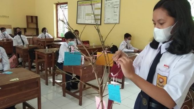 Sekolah di Yogyakarta melakukan uji soba PTM Terbatas. (KalderaNews.com/Ist.)