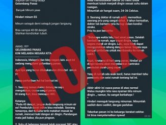 Hoax Gelombang Panas di Indonesia