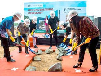 Groundbreaking gedung baru untuk SMP dan SMA Citra Kasih Citra Garden. (Dok.Sekolah Citra Kasih)