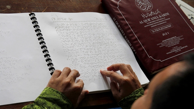 Ilustrasi. Al-Qur'an Braille (Ist)