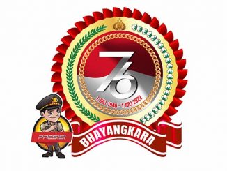 Logo Hari Bhayangkara ke-76 tahun 2022. (Dok.Polri)