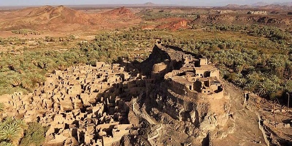 Benteng Qamus, benteng kuno di kubu Yahudi di oasis Khaybar, saksi bisu Perang Khaybar (Dok. Madain Project)