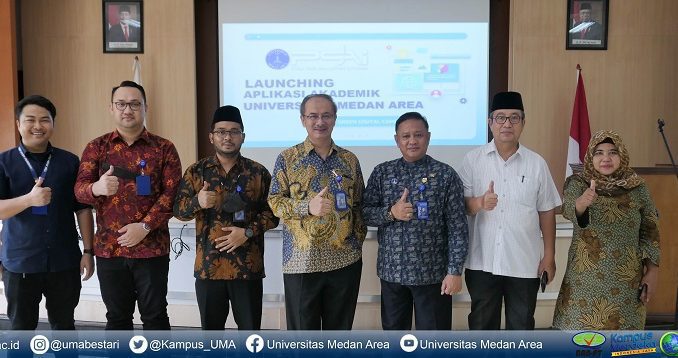 UMA Launching Aplikasi Akademik (Dok. UMA)