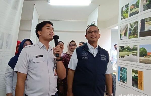 Gubernur DKI Jakarta di SDN Ragunan 09 Jakarta Selatan. (Ist.)