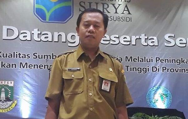 Kepala Bidang Pendidikan Khusus Dindikbud Provinsi Banten Supandi