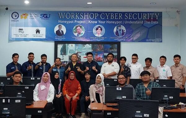 Workshop “Network Security: Knowing Your Honeypot and Analyzing the Data” di IIB Darmajaya Lampung pada 2 Februari 2023