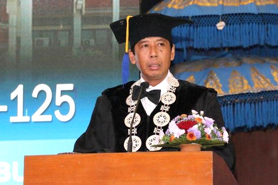 Rektor Universitas Udayana (Unud), Prof I Nyoman Gde Antara. (Dok.Unud)