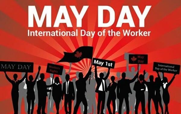 Hari Buruh Internasional atau May Day. (Ist.)