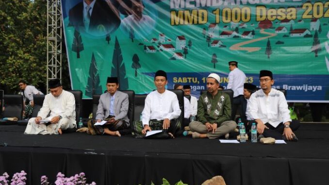 Habib Husein Ja'far Al Haddar saat menghadiri doa bersama di UB (Foto: UB)