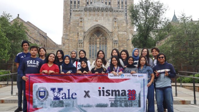 20 mahasiswa Program Indonesian International Student Mobility Awards (IISMA) 2023 di Yale University