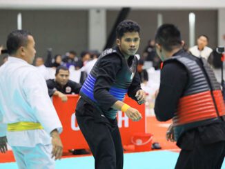 Mahasiswa Universitas Muhammadiyah Semarang (UNIMUS) meraih medali emas di ajang Kejuaraan Nasional (KEJURNAS) Pencak Silat. (Dok.UNIMUS)