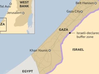 Peta Jalur Gaza. (Ist.)