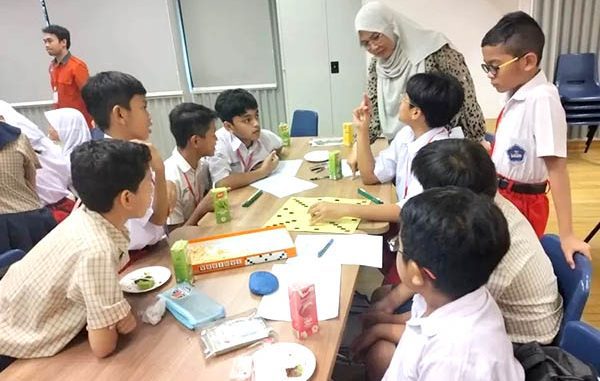 Nasima Student Camp (NSC) yang diselenggarakan di Singapura. (dok.sekolah)