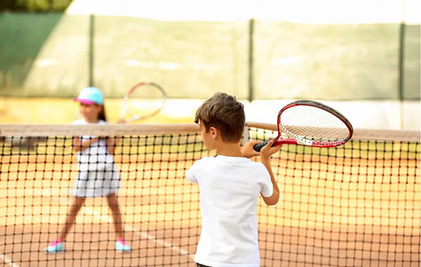 Tempat belajar tenis untuk anak. (Ist.)