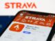 Aplikasi Strava. (Ist.)