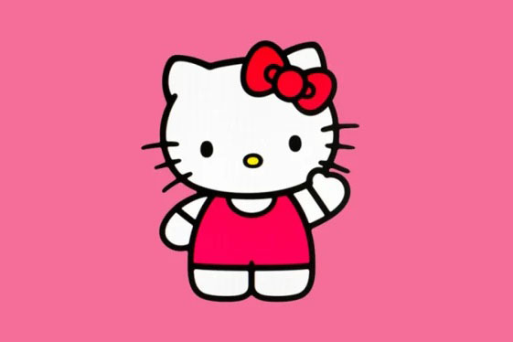 Hello Kitty. (dok.sanrio)