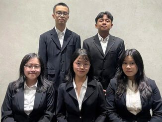 Lima pelajar terbaik mewakili Indonesia di ajang World Schools Debating Championship di Belgrade, Serbia. (dok.puspresnas)