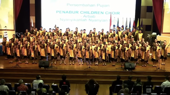 PENABUR Children Choir (PCC) Performs at 74th Anniversary and Satya Karya of BPK PENABUR
