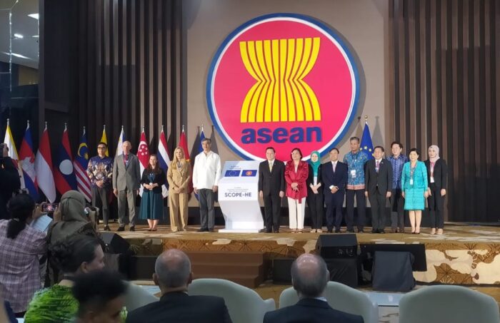 ASEAN and the European Union (EU) launched a new programme called Sustainable Connectivity Package (SCOPE) in Higher Education in Jakarta