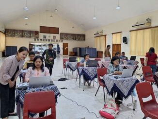 Kegiatan HSG (Hari Studi Guru) SMA Tarakanita 2 dengan tema “Membangun Budaya Pembelajaran Cerdas Dengan Teknomogi AI (Artificial Intelligence)” yang diselenggarakan di Aula SMA Tarakanita 2 Jakarta pada Sabtu, 20 Juli 2024