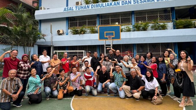 Temu alumni SMP Tarakanita 5 Jakarta pada Jumat, 26 Juli 2024