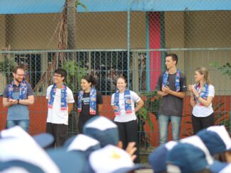 Peserta Student Exchange dari Brazil di Sekolah Santo Antonius Jakarta