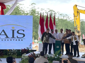 Groundbreaking kawasan pendidikan AIS Nusantara. (dok.IKN)