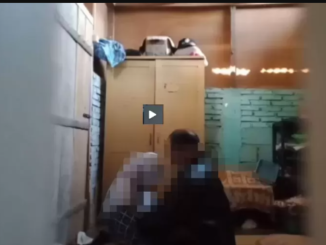 Tangkapan layar video asusila yang viral di X (sumber: X)