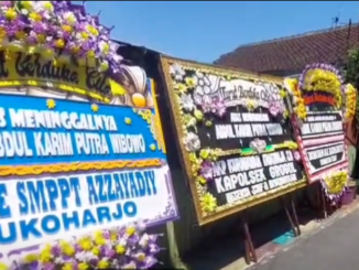 Suasana di rumah duka korban santri yang meninggal.