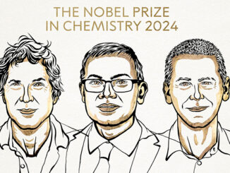 David Baker, Demis Hassabis, dan John M. Jumper meraih Nobel Fisika 2024. (nobelprize.org)