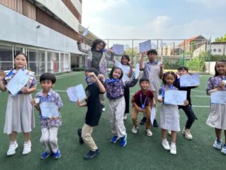 Students from Cikal Surabaya School