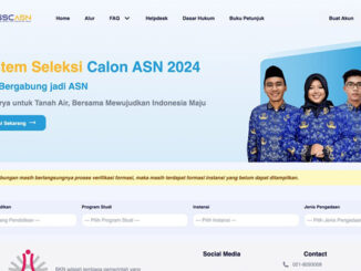 Tangkapan layar laman pendaftaran PPPK 2024. (dok.BKN)