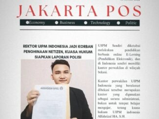 Koran yang diduga dibuat sendiri oleh tim legal UPM (Dok: Tangkapan layar X)