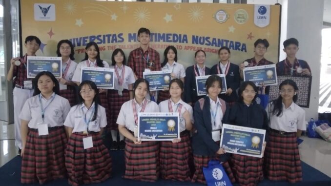 Peserta didik Sekolah Tarakanita Wilayah Tangerang